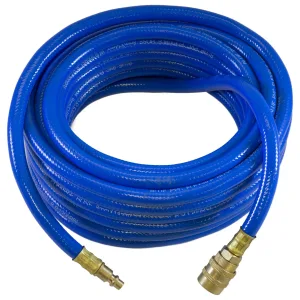 MAC AFRIC Blue PVC Flexible Air Hose 10 M X 8 MM with Couplers