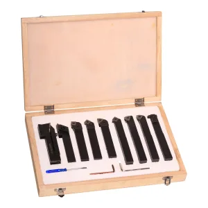 MAC AFRIC 9 PCS 20 MM Indexable Lathe Cutter Set